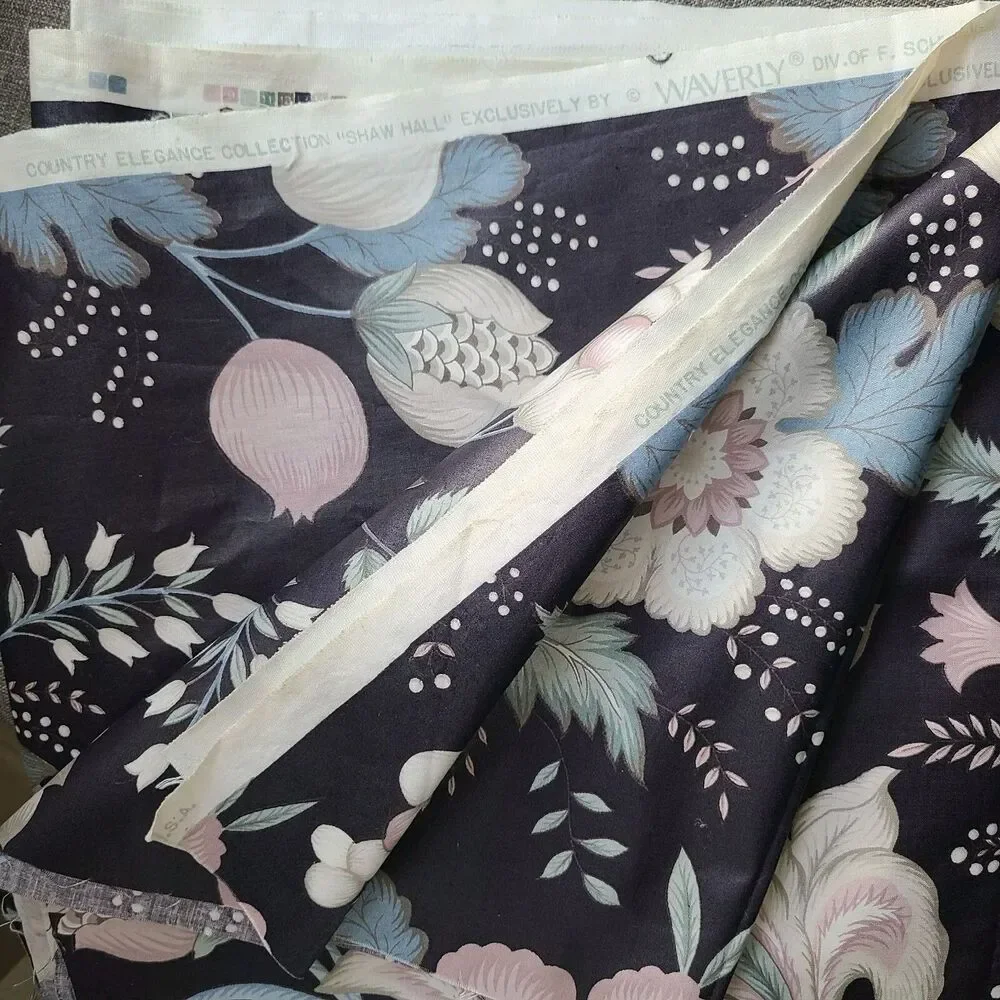 Waverly Schumacher Fabric Shaw Hall Floral 54
